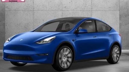 TESLA MODEL Y 2021 5YJYGDED2MF125901 image